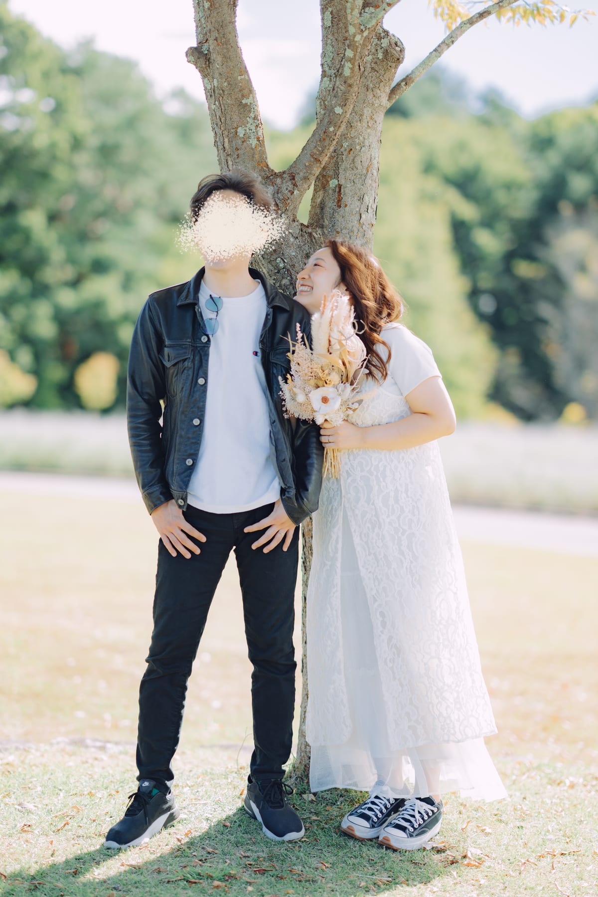 Portrait photography close composition